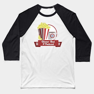 Dinner and a Logo Baseball T-Shirt